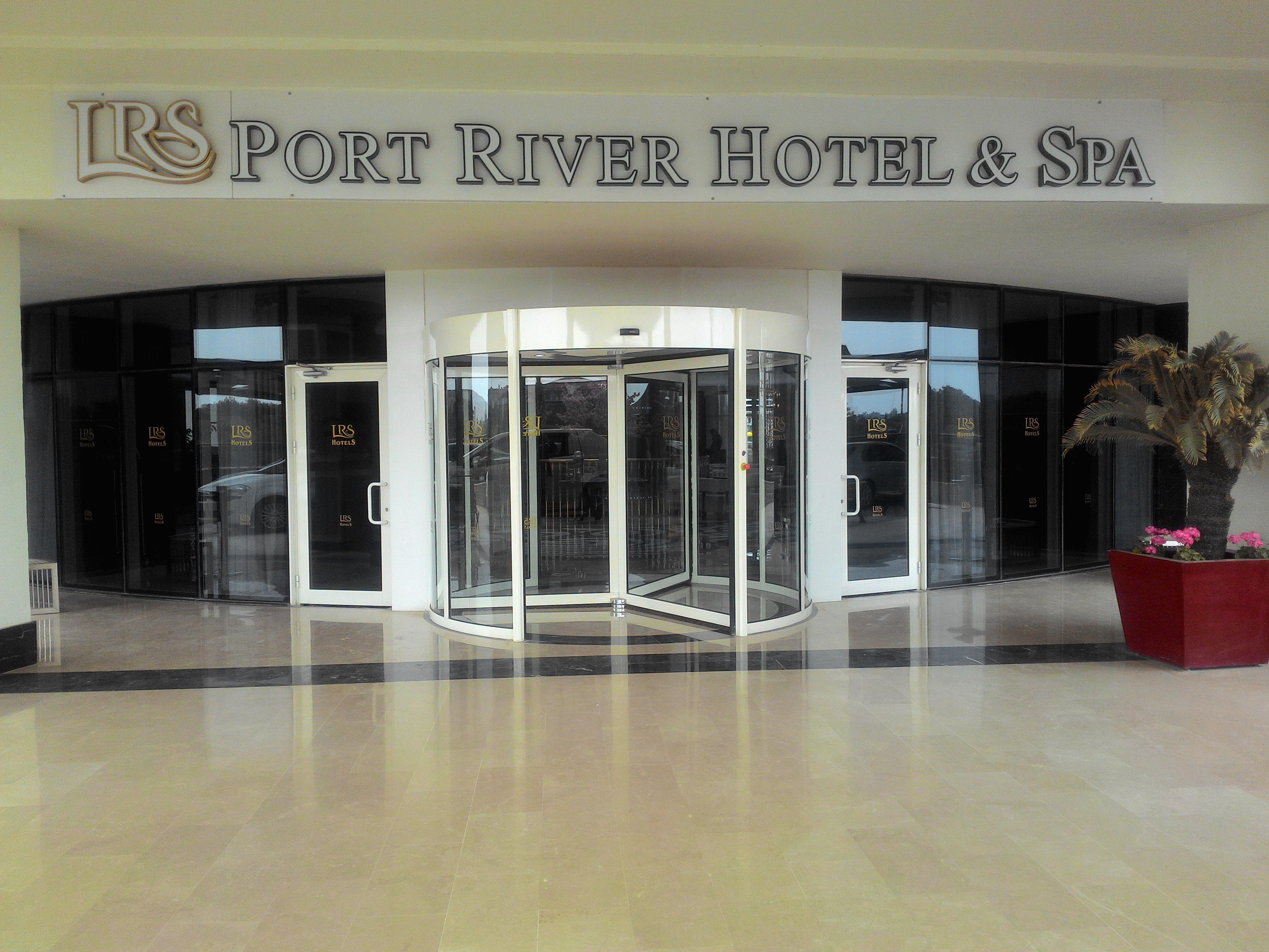 Port River Hotel & Spa Side Exterior foto